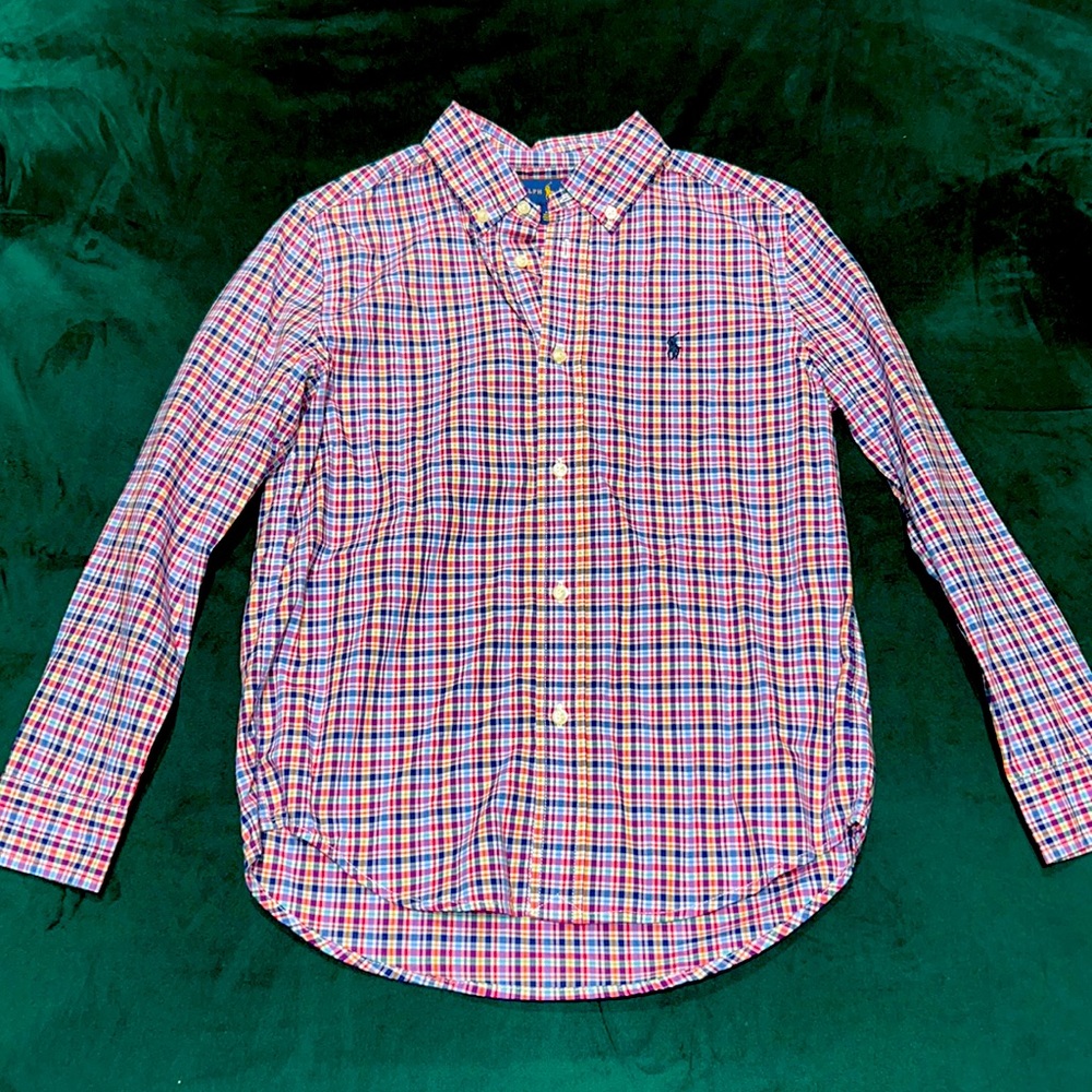 RALPH LAUREN long sleeve button down shirt